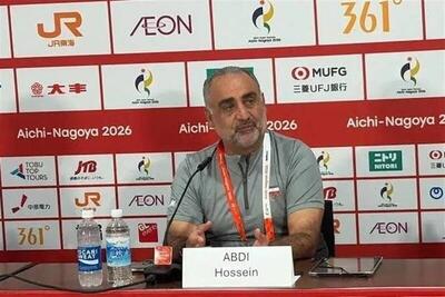 واکنش عبدی به حذف ایران: این شکست برای من غیرقابل قبول است/ عذرخواهی میکنم