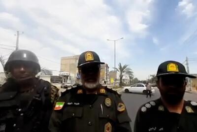 لحظه اعلام پایان عملیات تعقیب جیش العدل