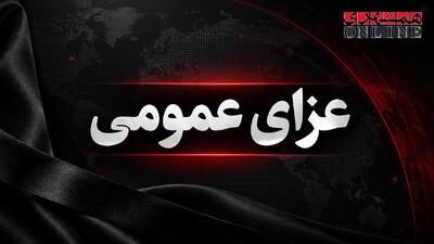  اعلام عزای عمومی از سوی هیأت دولت