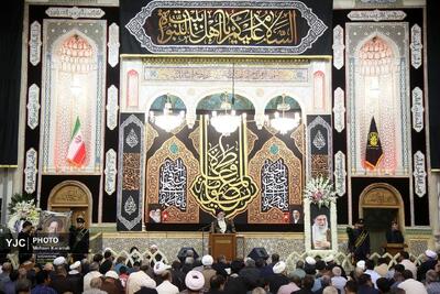 مراسم بزرگداشت رحلت آیت الله شبیری زنجانی در حرم حضرت فاطمه معصومه(س)