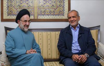  محمد خاتمی: سخنان پزشکیان زبان حال اکثریت مردم ماست/ کم هزینه‌ترین مسیر برون‌رفت از بحران پیش آمده را بیابید