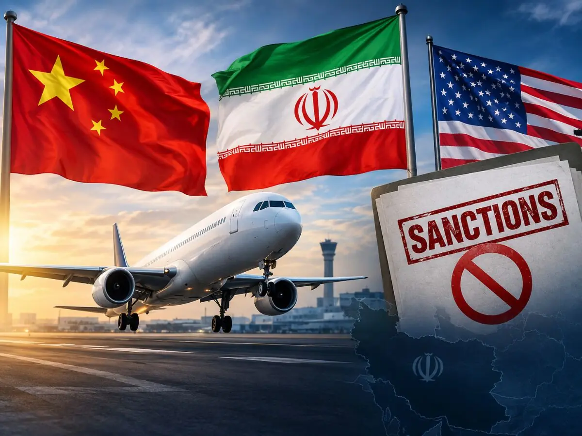 سد چین و روسیه در مقابل محاصره هوایی و بانکی ایران | اختلال در پروازها میان شرکای تجاری ایران در منطقه