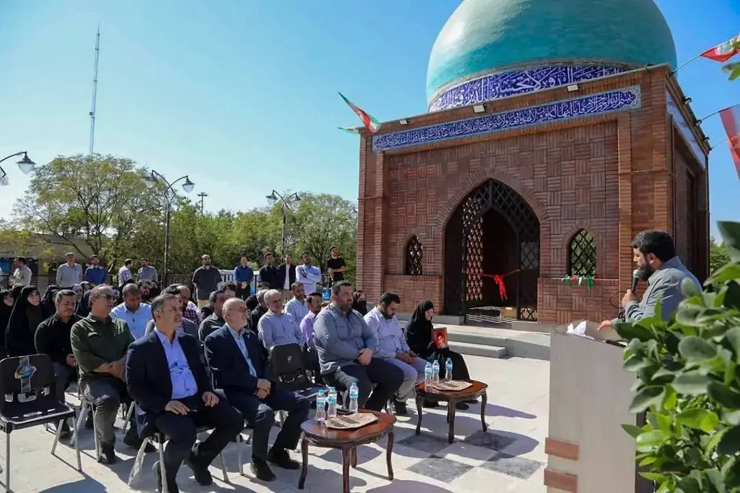 رونمایی از مقبره شهدای گمنام در جنوب تهران