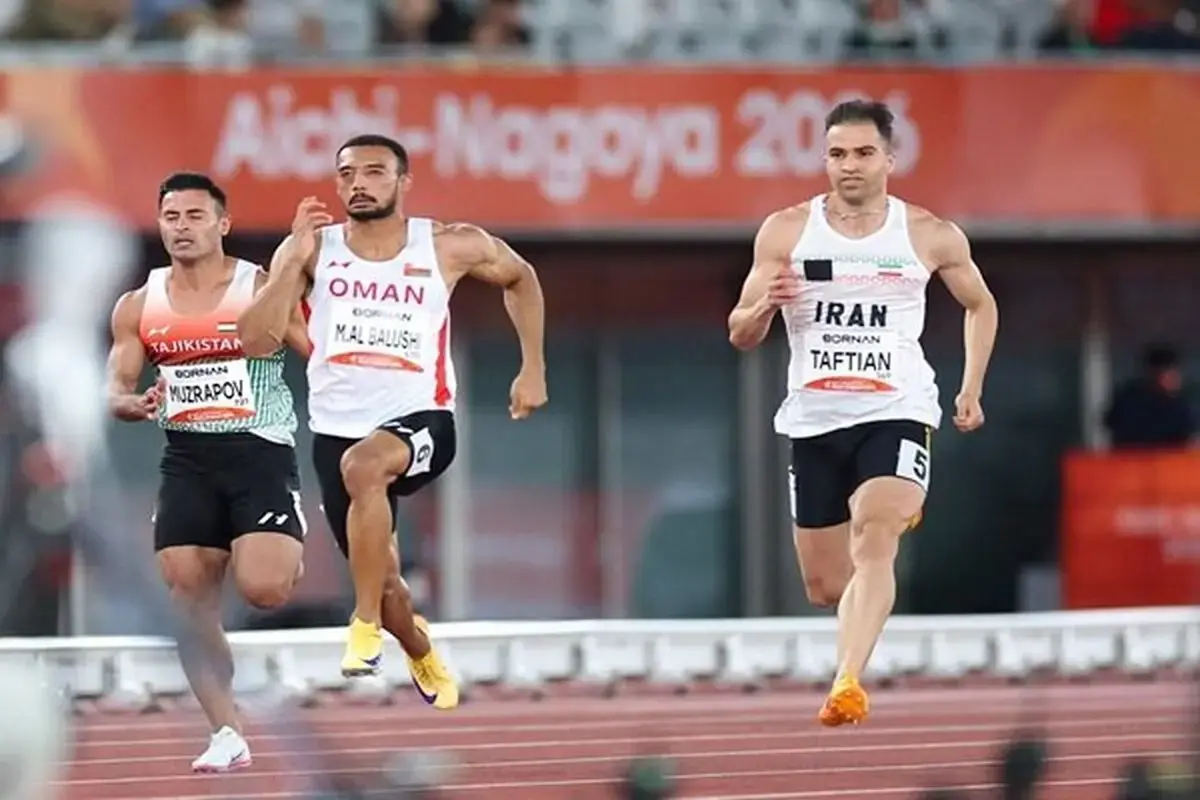  سریعترین مرد ایران به مرحله نیمه نهایی صعود کرد