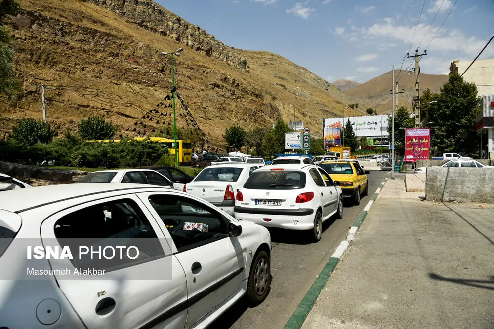 ترافیک سنگین در محور چالوس/تردد روان سایر محورهای شمالی کشور