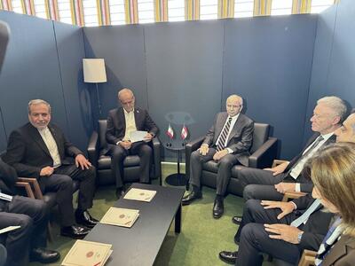  رئیس‌جمهوری ایران و نخست‌وزیر لبنان دیدار کردند