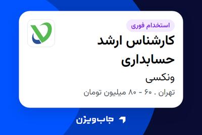  استخدام کارشناس ارشد حسابداری در ونکسی