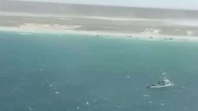  جستجوی نظامیان مفقود شده در دریای خزر در جریان رزمایش قزاقستان با بالگرد، قایقها و کشتی ادامه دارد