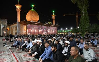 بزرگداشت ارتحال آیت‌الله‌العظمی شبیری زنجانی در صحن مطهر احمدی (ع)