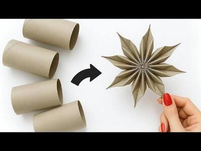  با رول دستمال کاغذی، باغچه‌ای از زیبایی بسازید! | آخرین خبر