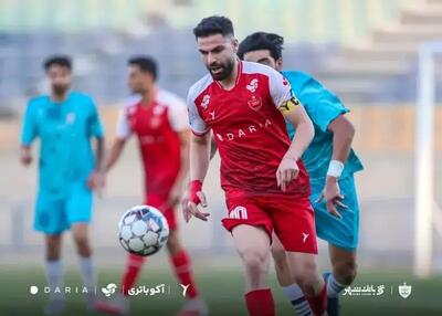  شکست پرسپولیس دربازی دوستانه مقابل چادرملو