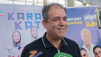  گفت و گو با رییس فدراسیون کاراته پس از درخشش تیم ملی در ناگویا