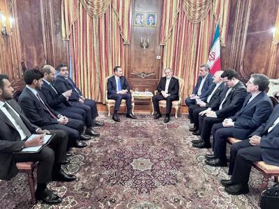  دیدار نخست‌وزیر قطر با رئیس جمهور