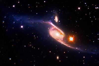 کهکشان NGC 55 را رصد کنید