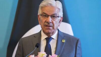  وزیر دفاع پاکستان: تلاش‌های مذاکره برای پایان جنگ ایران نباید متوقف شود
