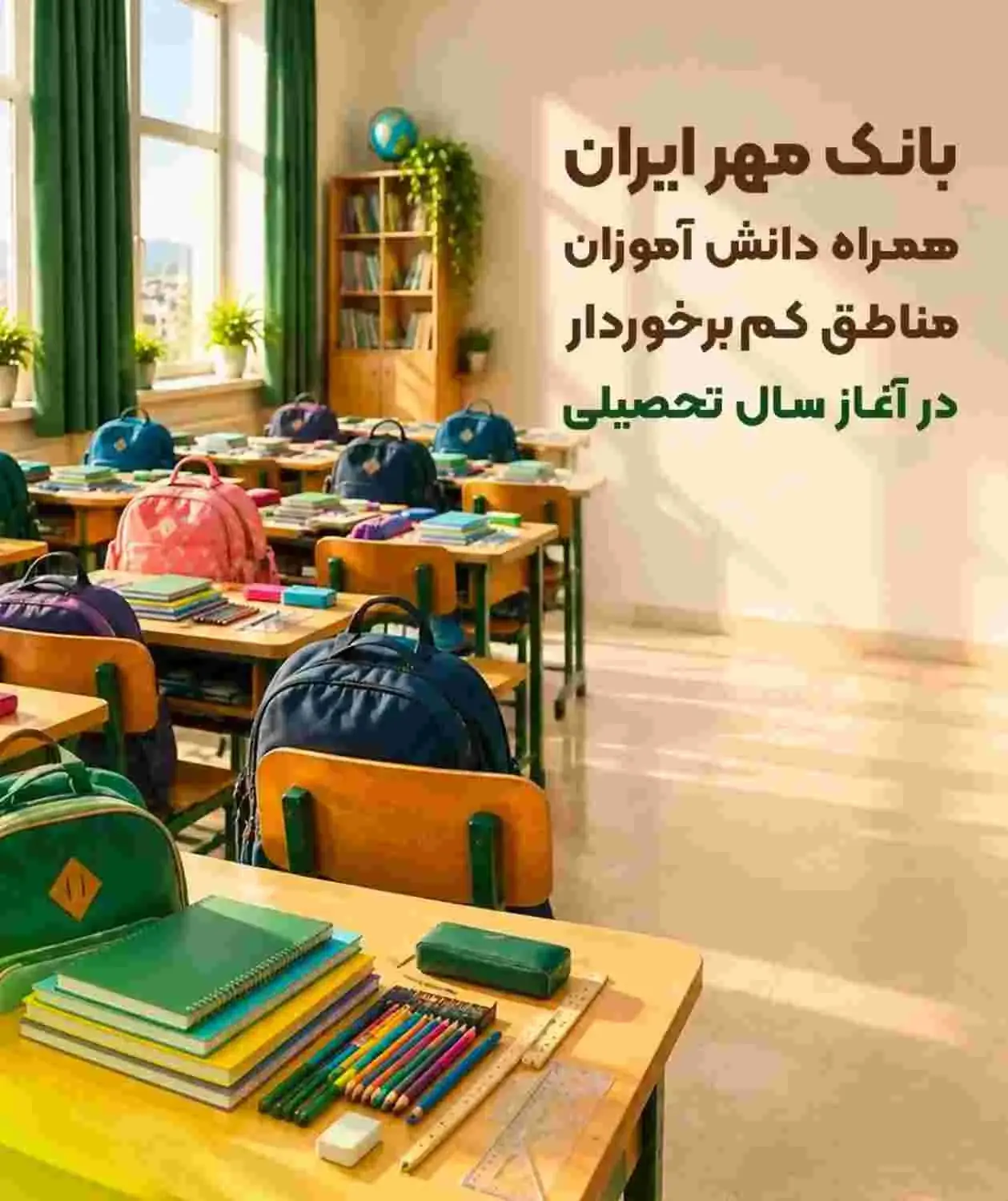 توزیع بستههای کامل لوازمالتحریر بین دانشآموزان هلیلان