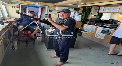  آزادسازی کشتی عراقی در سواحل سومالی + فیلم