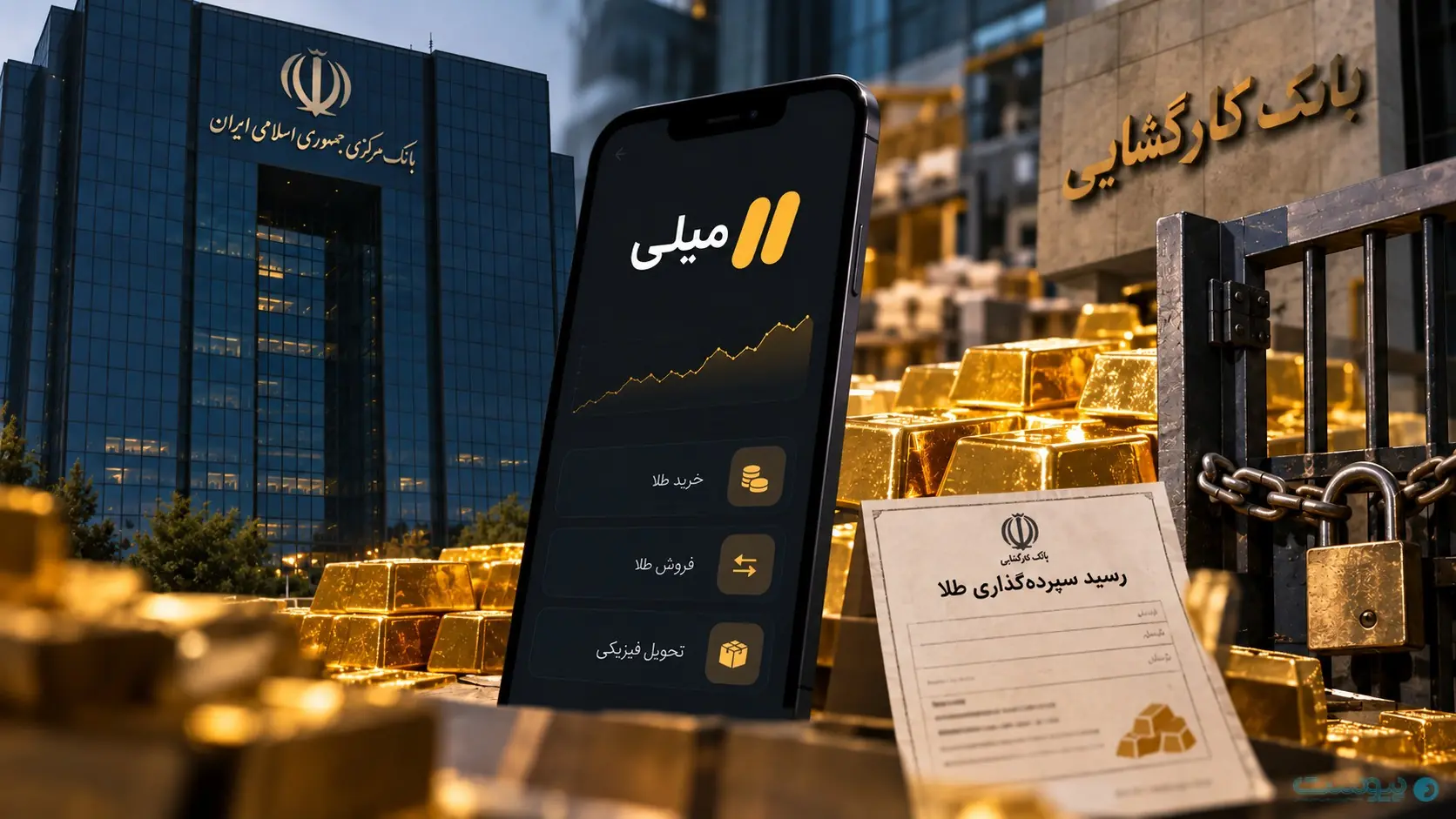 میلی: محدودیت دسترسی به طلا را به بانک مرکزی نسبت ندادهایم - پیوست