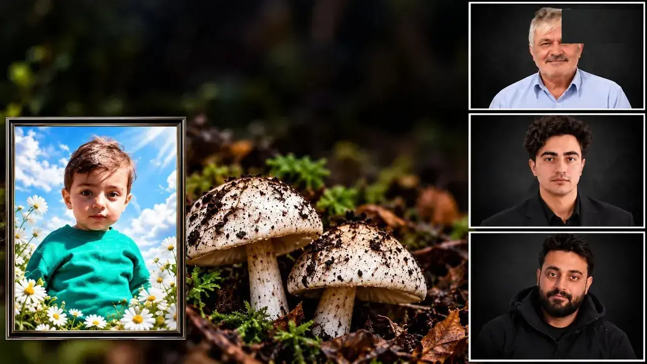 مرگ 4 عضو یک خانواده سمنانی به خاطر خوردن قارچ سمی (+عکس)