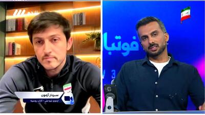  طفره رفتن سردار آزمون از سوال درباره دلایل شکست ایران مقابل ازبکستان