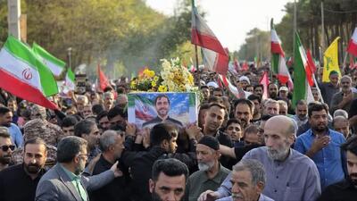  بدرقه باشکوه شهید محمدمهدی رضایی در یزد+فیلم