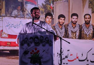  هادی قاسمی: ما تمام تلاشمان را می‌کنیم مردم مجاهدت و رشادت شهدا را فراموش نکنند/بیش از ۲۰۰ شب حضور مردم در خیابان، نتیجه کار فرهنگی است +فیلم