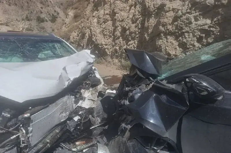  جزئیات تصادف شاخ به شاخ وایرال شده از زبان پلیس راه