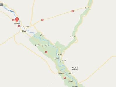  انفجار خط لوله گاز در شهر دیرالزور سوریه - تسنیم