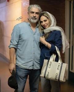 تشویق جانانه رعنا آزادی‌ور شایعه طلاق از مهدی را تمام کرد/ ببینید