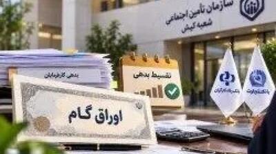  تقسیط بدهی کارفرمایان تأمین اجتماعی کیش از طریق اوراق گام​ - مردم سالاری آنلاین