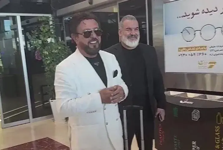  اولین ویدئو از حضور بیژن مرتضوی در فرودگاه امام خمینی(ره)