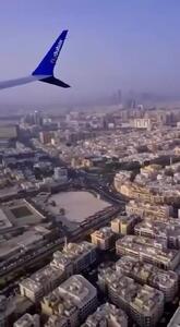  ببینید | لحظه فرود اضطراری هواپیمای فلای دبی پس از درگیری در کابین