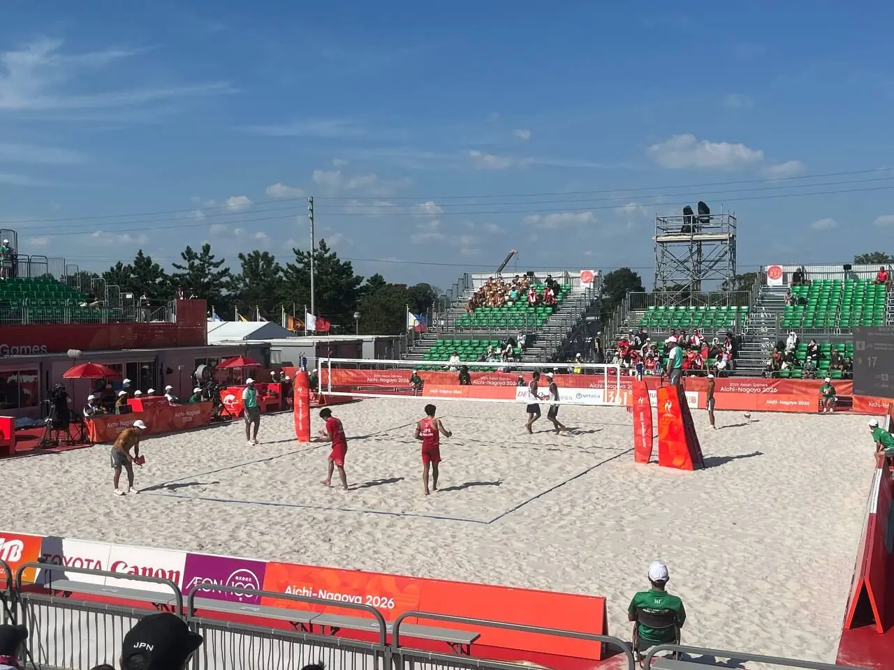  پایان کار والیبال ساحلی ایران در ناگویا؛ شکست نزدیک مقابل قطر در یک‌ چهارم نهایی