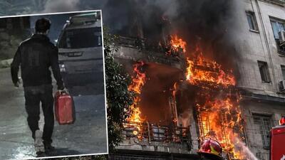  عکس‌های صحنه جنایت آتشین با یک گالن بنزین در خاک سفید تهران/ مادرزن و داماد کینه‌جو کشته شدند