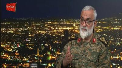  سردار نقدی: نامه سپاه پاسداران انقلاب اسلامی به مردم آمریکا در حقیقت نامه مردم است+فیلم