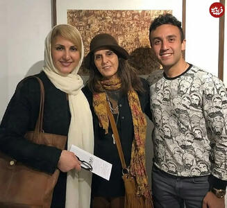  تصویر| سفر زمان؛ عکس یادگاری «فاطمه گودرزی و پسرش» با «آهو خردمند»؛ دهه 90