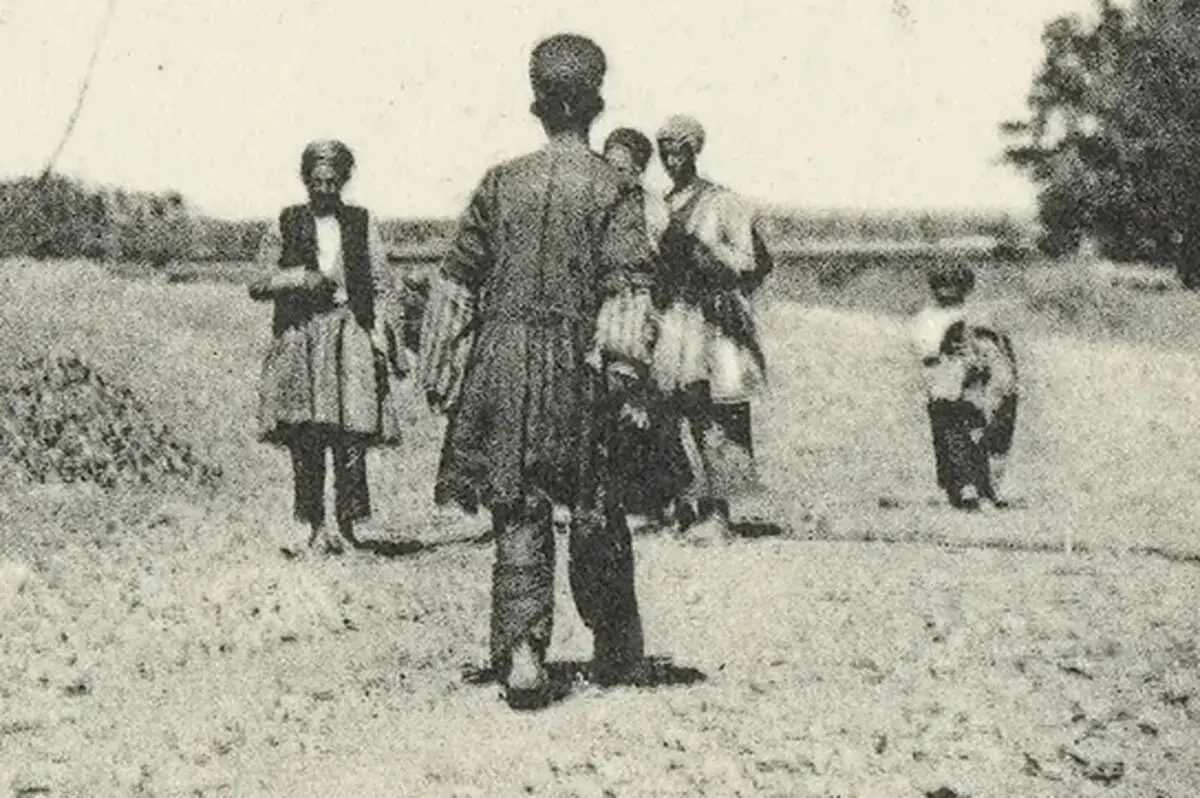 تصویر جالب از ایست بازرسی همدان در دوران قاجار