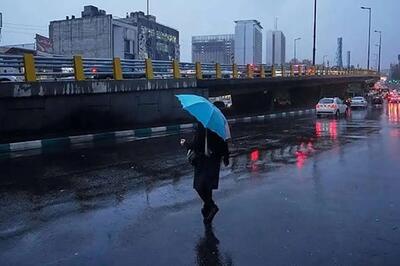  چترها را آماده کنید؛ باران در راه تهران است