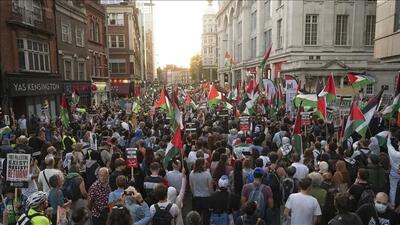  تحرکات همزمان بیش از ۲۰۰ سازمان در ۶۰ کشور در حمایت از فلسطین
