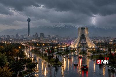  هشدار هواشناسی تهران/ بارش باران و رگبار از بعدازظهر روز جمعه ۱۰ مهر