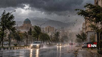پیشبینی آب و هوای زنجان؛ بارش باران و رعدوبرق تا شنبه ادامه دارد