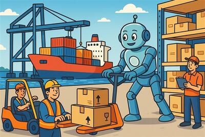  یک‌ششم تجارت جهان در اختیار AI - تسنیم