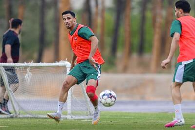  بازگشت علیپور به تمرینات گروهی پرسپولیس