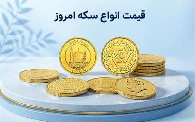  قیمت نیم سکه و ربع سکه امروز شنبه ۱۱ مهر ۱۴۰۵؛ جهش قیمت سکه در بازار