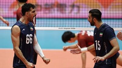  ایران ۳ - ژاپن ۱/ چهارمین قهرمانی پیاپی تیم ملی والیبال در بازی‌های آسیایی