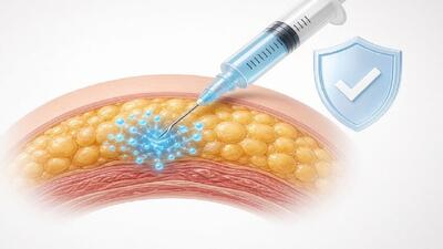  کاهش چربی شکمی با یک تزریق؟