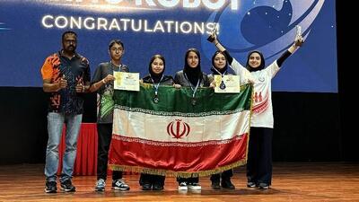 رباتهای دانشآموزی ایران آسیا را فتح کردند