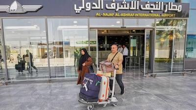  بعد از یک هفته توقف/ پروازهای نجف دوباره روی باند