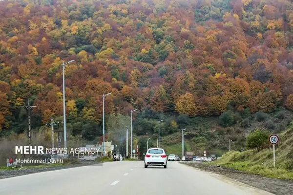  بازگشایی جاده چالوس؛ ترافیک سنگین در هراز