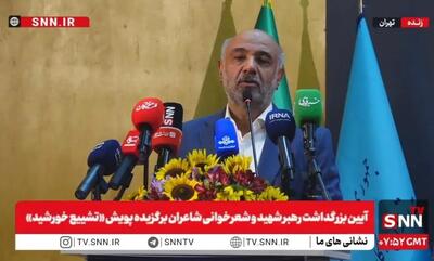 میدری: لازمه حفظ حکومت تقویت بنیه دفاعی و ایستادگی است/ تولیدات ما در طول جنگ افزایش یافت + فیلم